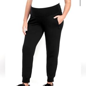 NWT Old Navy Maternity Dynamic Fleece Rollover-Waist Joggers